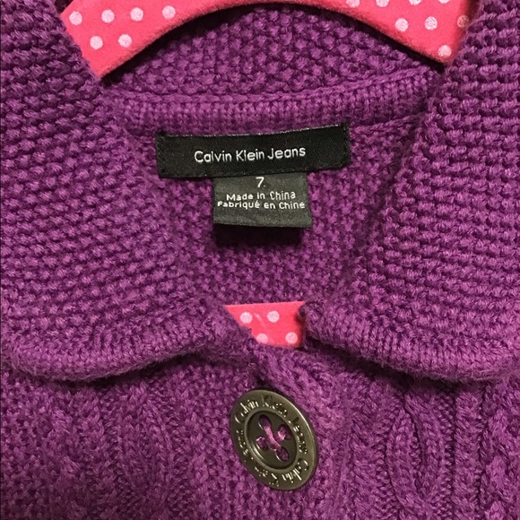 CALVIN KLEIN girl’s sweater - Picture 6 of 7